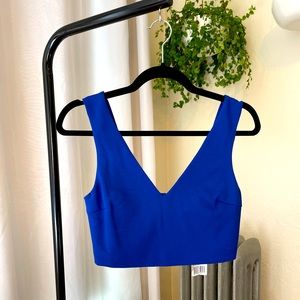 Forever 21 Royal Blue Crop Top NWT Size S